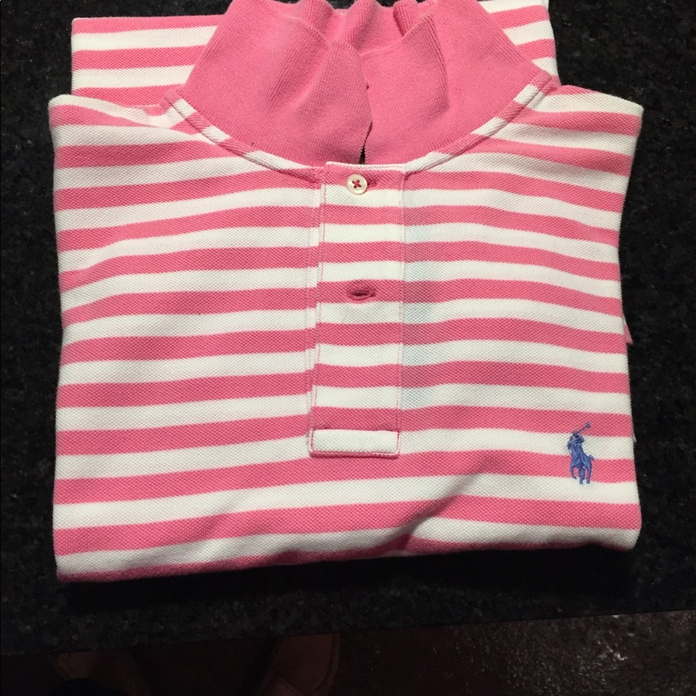 Striped RL Polo- short sleeve NWT